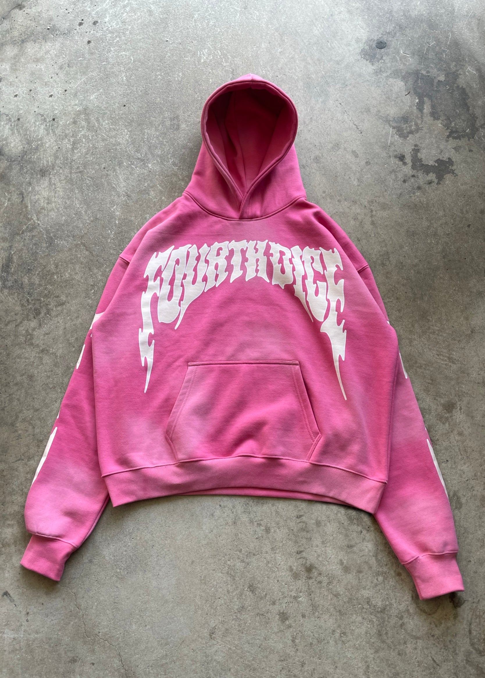 Hot pink thrasher hoodie best sale